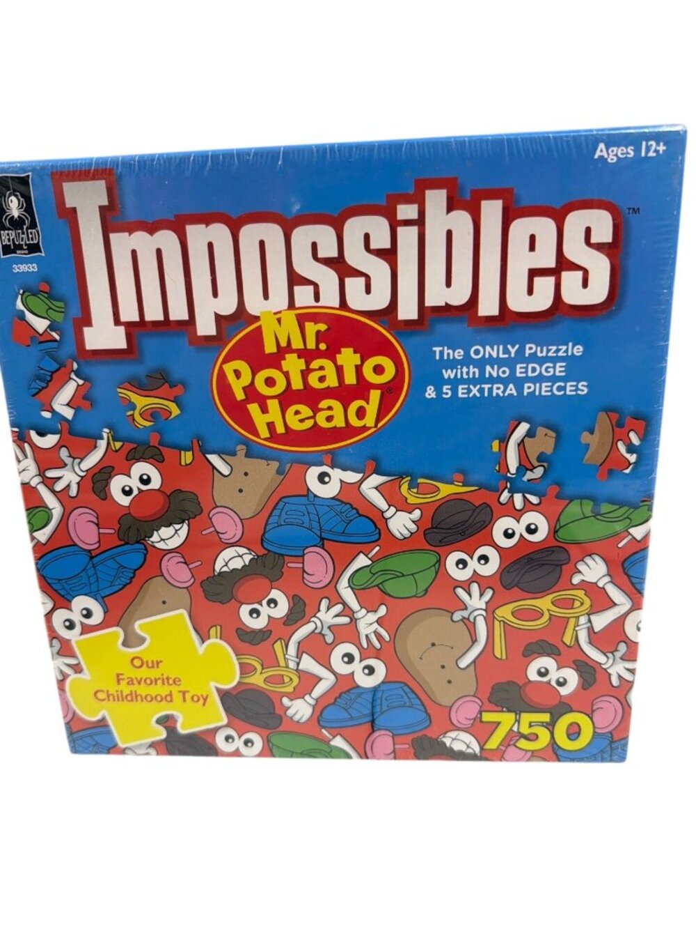 Impossibles Mr. Potato Head 750-Piece Puzzle With No Edges & 5 Extra Pieces